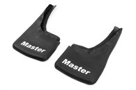 Бризковики з поглибленням (2 шт, гума) для Renault Master 2011↗ мм.