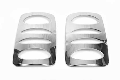 Хром накладки на стопи Carmos для VW Caddy 2004-2015