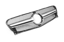 Передня решітка AMG Silver (2014-2016) для Mercedes GLA X156 2014-2019рр.