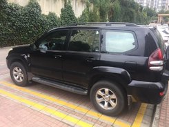 Рейлинги Skyport Black (2 шт) для Toyota Land Cruiser Prado 120