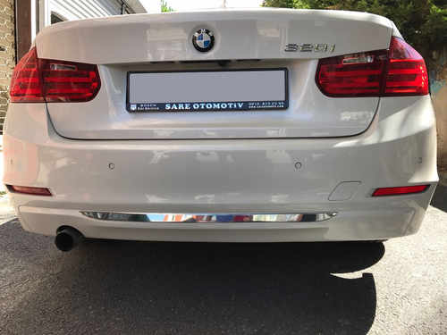 Кромка бампера (нерж) для BMW 3 серія F-30/31/34 2012-2019рр.