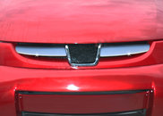 Хром накладки для Peugeot Partner 04-08 передня решітка нерж Carmos (Туреччина)