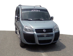 Накладка на передній бампер для Fiat Doblo 2001-2009