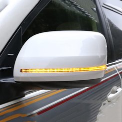 Кришки дзеркал заднього виду Toyota LC 150 Prado (стиль 2017+) з LED повторювачем повороту для Toyota Land Cruiser Prado 150/ Land Cruiser 200/ Lexus LX