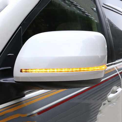 Кришки дзеркал заднього виду Toyota LC 150 Prado (стиль 2017+) з LED повторювачем повороту для Toyota Land Cruiser Prado 150/ Land Cruiser 200/ Lexus LX