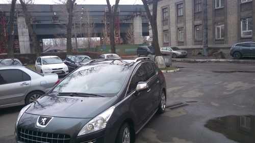 Рейлінги Skyport Grey для Peugeot 3008 2008-2016 рр.