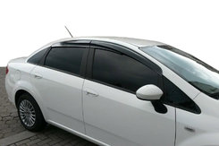 Вітровики (4 шт., Sunplex Sport) для Fiat Linea 2006-2018 рр.