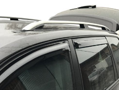 Рейлинги на крышу Erkul Skyport (Crown) серый мат для Porsche Cayenne 2003-2010 гг.
