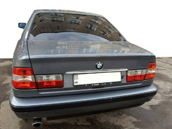 Хром планка над номером (нерж.) для BMW 5 серія E-34 1988-1995.