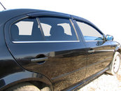 Хром накладки для Skoda Octavia Tour A4 окантовка вікон нерж Carmos (Туреччина)