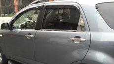 Хром накладка на скло косинку (трикутник) (нерж.) 2 шт. Omsa для Daihatsu Terios