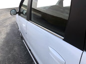 Хром нижні молдинги стекол (нерж.) для Renault Lodgy 2013+