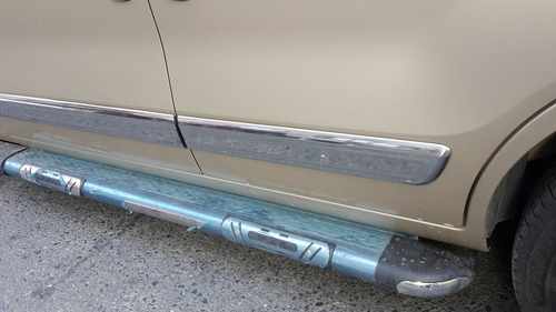 Хром молдинги на двері Carmos для Fiat Fiorino/Qubo 2008+