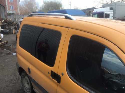 Рейлінги Skyport (сірий мат) для Peugeot Partner 1996-2008 років.