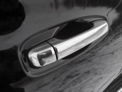 Хром накладки на дверные ручки Omsa Line для Toyota Prado 150, Lexus GX, Land Cruiser 200 16+