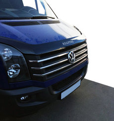 Хром накладки на решітку радіатора (нерж.) Omsa для VW Crafter 2011+
