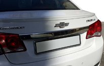 Хром накладки для Chevrolet Cruze задня планка нерж Carmos (Туреччина)