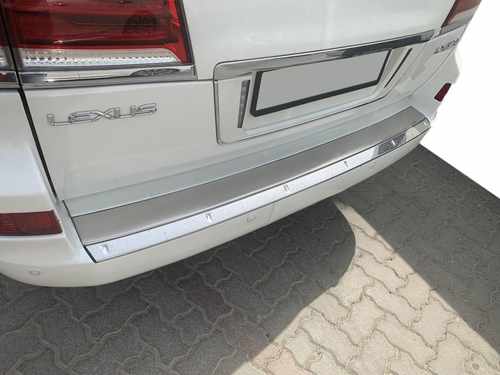 Накладка на задній бампер з хром (2012-2015) для Lexus LX570/450d