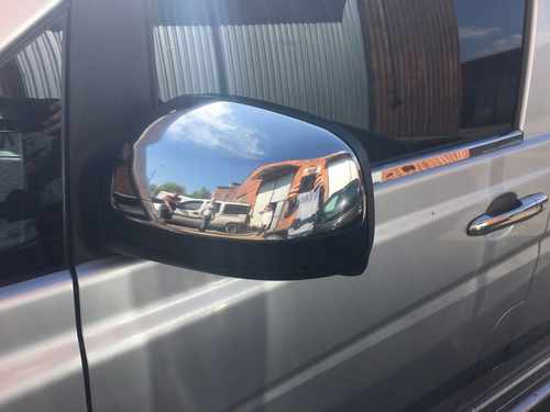 Хром накладки на дзеркала (нерж) Carmos для Mercedes Vito 639 2010-2015