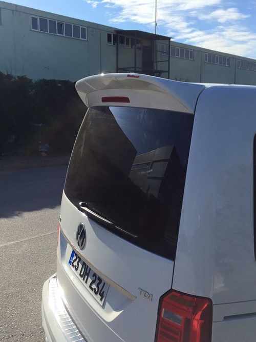 Спойлер для VW Caddy 2015- (ляда)