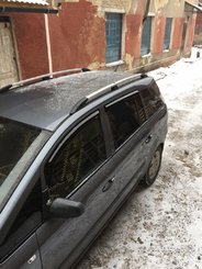 Рейлинги алюминиевые (Caravan, хром) для Opel Zafira B 2006-2011 гг.