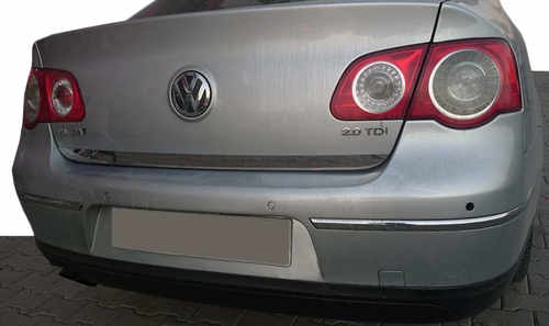 Хром накладка на кромка багажника нерж для VW Passat B6 Carmos (Туреччина)
