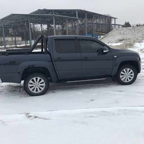 Дуга на кузов (чорна) 60мм для Volkswagen Amarok