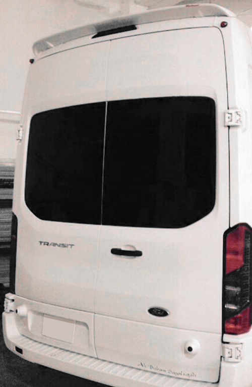 Спойлер Anatomik (під фарбування) для Ford Transit 2014↗ мм.