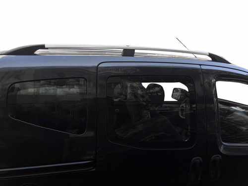 Рейлінги ХРОМ 143 см, Пластикові ніжки для Nissan NV200 2009↗ мм.