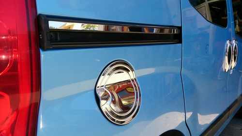 Хром накладка на лючок бензобаку Carmos для Fiat Fiorino/Qubo 2008-