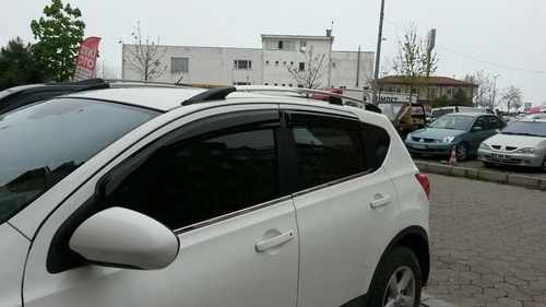 Рейлінги Хром Пластикові ніжки для Nissan Qashqai 2010-2014 рр.