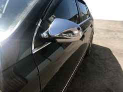 Хром накладки на дзеркала (нерж) для VW Passat B6 2006-2012