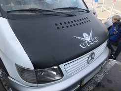 Чохол капота (шкірозамінник) для Mercedes Vito W638 1996-2003 років.