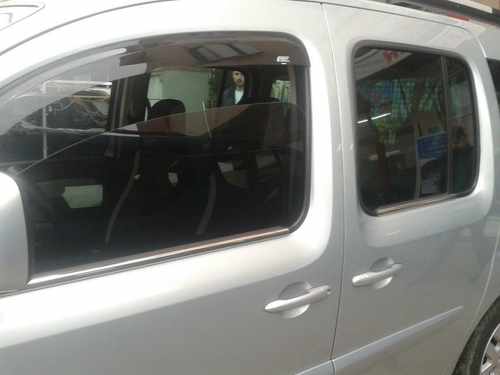 Хром нижні молдинги стекол (2 шт) для Renault Kangoo 2008+