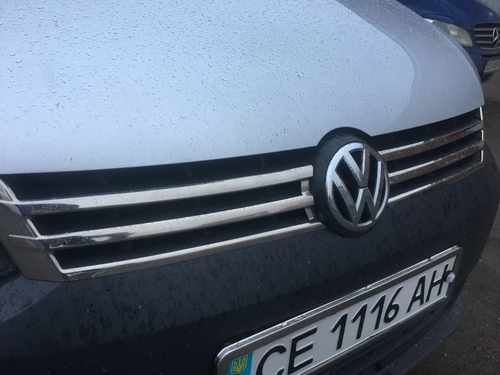 Хром накладки на решітку радіатора (нерж) 2 шт Omsa Line для VW Caddy 2011+