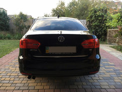 Кромка багажника (нерж) 2014-2022 для Volkswagen Jetta 2011-2018 рр.