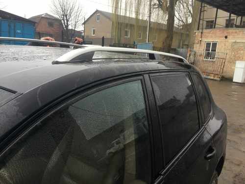 Рейлінги Skyport (сірі) для Porsche Cayenne 2003-2010 рр.