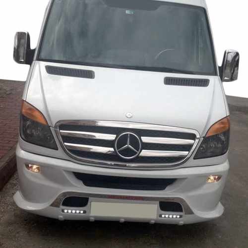 Хром накладки на передню решітку Carmos для Mercedes Sprinter 2006-2013