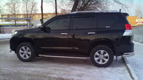 Хром накладки на дверні ручки Omsa Line для Toyota Prado 150, Lexus GX, Land Cruiser 200 16+