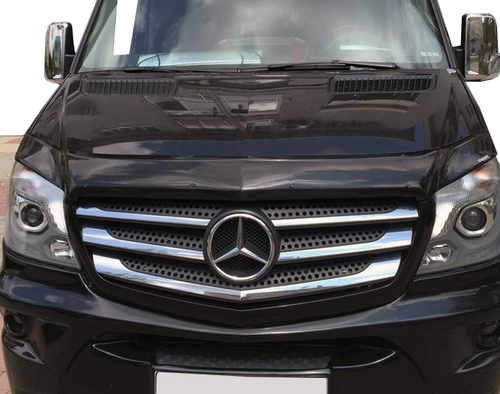 Дефлектор капота (V1, EuroCap) для Mercedes Sprinter 2013-2018рр.