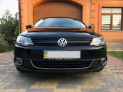 Хром окантовка на протитуманні ліхтарі (нерж.) для VW Jetta 2011-2014 Omsa line