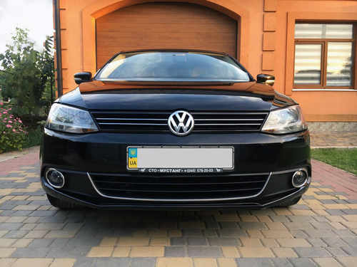 Хром окантовка на протитуманні ліхтарі (нерж.) для VW Jetta 2011-2014 Omsa line