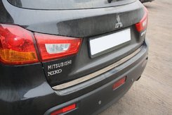 Кромка багажника (нерж.) для Mitsubishi ASX 2010↗/2016↗ мм.