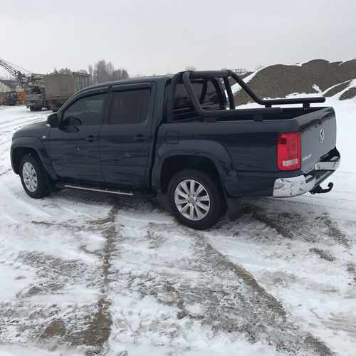 Дуга на кузов (чорна) 60мм для Volkswagen Amarok