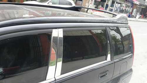 Молдинг дверних стійок (нерж) для Honda HR-V 1998-2006 рр.