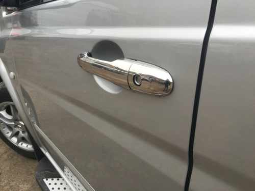 Хром накладки на ручки (3 шт) OmsaLine для Mercedes Vito 639 