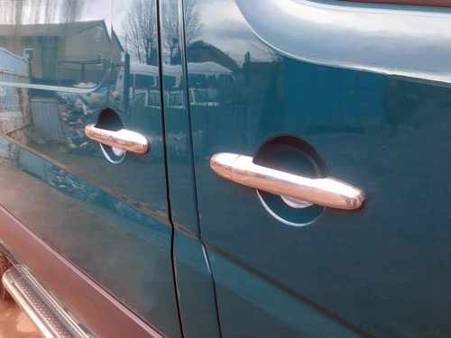 Хром накладки ручки (4 шт) Carmos для Mercedes Sprinter,Volkswagen Crafter 2006-2018