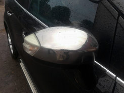 Накладки на зеркала (2 шт, нерж.) для Ford C-Max/Grand C-Max 2010↗ гг.