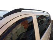 Рейлінги чорні DDU (пласт. ніжки.) Середня база (LONG) для Mercedes Vito W639 2004-2015рр.