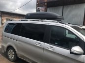 Рейлінги Хром Оригінальний дизайн Коротка база (SHORT) для Mercedes Vito / V W447 2014↗ мм.